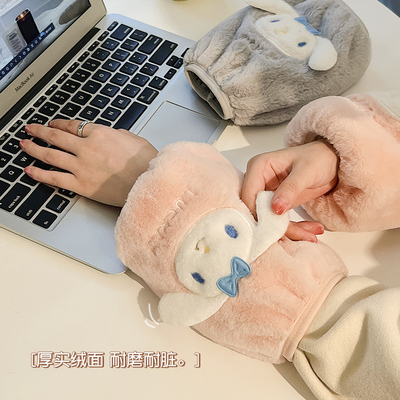 taobao agent Cute sleeves, demi-season gloves, 2023 collection, anti-dirty