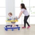 Bé sơ sinh con toddler walker 6 7-18 tháng con đa chức năng chống rollover tay đẩy có thể mất âm nhạc