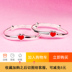 Vòng tay em bé bạc trẻ em s999 sterling bạc trẻ em vòng tay đầy bạc trẻ em vòng chân trẻ sơ sinh vòng tay trăng tròn vòng tay đá thạch anh Vòng đeo tay Cuff