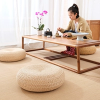 Футотонная подушка японского стиля Татами лозы редактора подушка пола на пол -на пол Стол, сидящий пирс Сидя