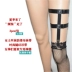 Của phụ nữ vớ chống trượt garter vớ thời trang vòng chân sling đen nylon garter với vớ chống trượt đai nịt bít tất nội y Nịt Tất