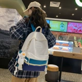 Вместительный и большой ранец, сумка через плечо, рюкзак, подходит для студента, в корейском стиле