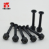 Đen vít tấm đinh tiêu chuẩn khung phần cứng vít đinh 30 mm bánh xe đôi rocker ván trượt cầu 32-37MM - Trượt băng / Trượt / Thể thao mạo hiểm xe scooter điện cao cấp Trượt băng / Trượt / Thể thao mạo hiểm