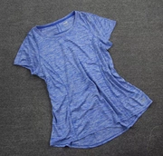 Phụ nữ duy nhất của Mỹ hấp thụ độ ẩm và nhanh chóng làm khô vải thể thao T-shirt chạy thể dục T-shirt có kích thước lớn 0,13 5412