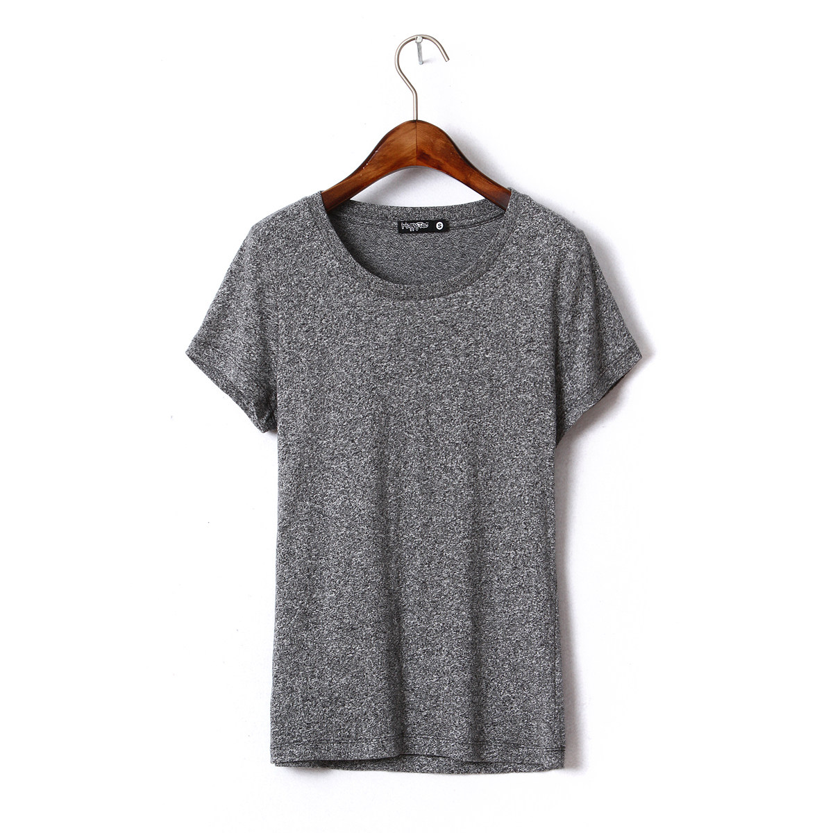 青春简约舒适纯棉圆领女款短袖t恤打底衫 /0.12 6211