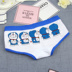 Cotton hoạt hình cặp đôi đồ lót trẻ trung dễ thương sáng tạo bông nam boxer nữ tam giác gợi cảm cá tính ngọt ngào quần lót nam Cặp đôi