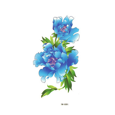 Hoa Mẫu Đơn xanh: Hoa mẫu đơn xanh rực rỡ trong hình xăm này sẽ mang lại cho bạn cảm giác tươi trẻ và thư thái. Khám phá cùng chúng tôi để ngắm nhìn thêm những tác phẩm nghệ thuật tuyệt đẹp khác!