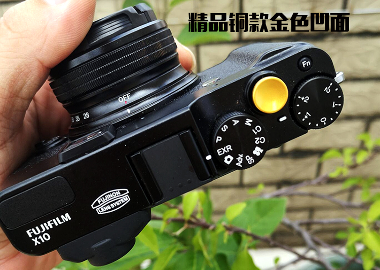 Goldencamera shutter Button Fuji X100Vxt10XT4xt3xt20xt30 Micro single XE 4 shutter Key