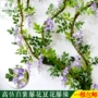 Mô phỏng Wisteria Hoa Xiên Nhà máy Cây trực tiếp Vine Trang trí Vine Bean Hoa Fake Flower Vine Wedding ống Trang trí Hoa Vine - Hoa nhân tạo / Cây / Trái cây hoa đào giả