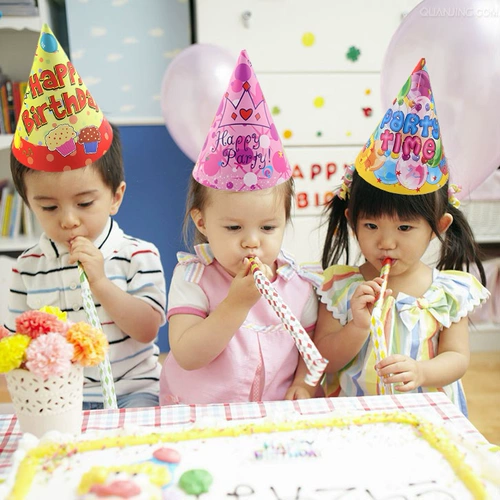 Вечернее платье, свисток для мальчиков и девочек, детский креативный мультяшный мегафон, 10 упаковки