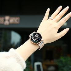 Умные часы 智能手表手环女测心率血压多功能防水运动手表电子表华为小米通用