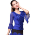 Doo Qiao Square Dance Tops Mùa xuân Mới Dancing Tops Kích thước lớn Lưới dài Tay áo Phụ nữ Khiêu vũ Trang phục Khiêu vũ Latin - Khiêu vũ / Thể dục nhịp điệu / Thể dục dụng cụ giày nhảy khiêu vũ Khiêu vũ / Thể dục nhịp điệu / Thể dục dụng cụ