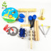 Orff nhạc cụ kết hợp đồ chơi trẻ em bộ gõ trợ giảng dạy nhạc giáo dục sớm đồ chơi gỗ Đồ chơi âm nhạc / nhạc cụ Chirldren