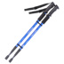 Ngoài trời trekking cực gấp ba phần non-slip tay cầm thẳng telescopic du lịch leo núi cực đi bộ đi bộ thiết bị nam giới và phụ nữ đi bộ dính gậy leo núi gấp gọn Gậy / gậy