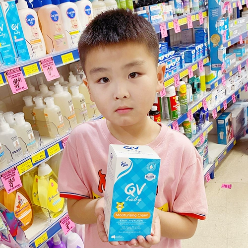 Ego QV Детский крем, увлажняющее молочко для тела для ухода за кожей, со снежинками