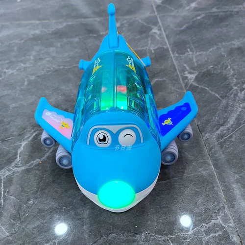 Портативный электрический фонарь, игрушка, универсальный авиалайнер, самолет, подарок на день рождения