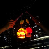 Портативный мультяшный фонарь из пластика, Анпанман, издает звуки, копилка для денег