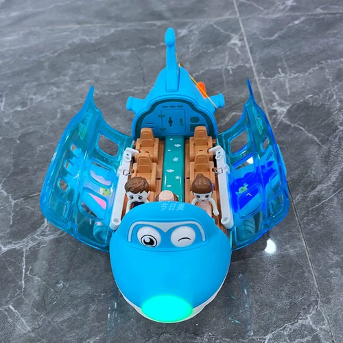 Портативный электрический фонарь, игрушка, универсальный авиалайнер, самолет, подарок на день рождения