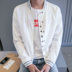 Của nam giới mùa hè siêu mỏng đứng cổ áo jacket mùa hè Hàn Quốc xu hướng tự trồng giản dị kem chống nắng quần áo của nam giới thể thao Áo khoác