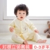 Bộ đồ lót trẻ em cotton cho nam và nữ quần áo sơ sinh mùa thu trẻ em mùa xuân và mùa thu quần áo trẻ em shop đồ trẻ em Quần áo lót