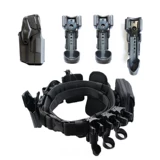 Тактический утягивающий пояс на талию, комплект, логические быстросъемные ножны, фонарь, быстросъёмный спрей, 92G, солдат