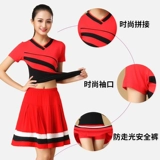 Комплект, осенний лонгслив, танцующая спортивная одежда