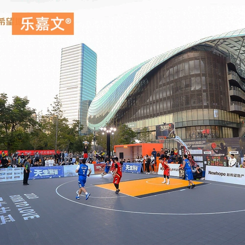 Баскетбольный уличный резиновый школьный ковер, пластиковый конструктор для детского сада