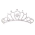 Lớn trẻ em Vương miện dành cho người lớn Crystal Crown Hair Trim Kim cương Cô gái Công chúa Hiệu suất Sân khấu Kim loại Kết hợp kẹp tóc nơ hàn quốc Phụ kiện tóc