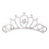 Lớn trẻ em Vương miện dành cho người lớn Crystal Crown Hair Trim Kim cương Cô gái Công chúa Hiệu suất Sân khấu Kim loại Kết hợp