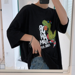 Summer 5-sleeve Korean Trend cartoon printing half sleeve BF boy's port loose trend brand ins short sleeve? > summer 5-sleeve Korean Trend cartoon printing half sleeve BF boy's port loose trend brand ins short sleeve? < H3 > < P Class=