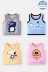 Trẻ em cộng với nhung vest mùa thu ấm áp cotton vest sơ sinh áo khoác trẻ em nam và nữ quần áo trẻ em trẻ em áo len thủy triều - Áo ghi lê