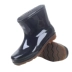 Giày cao gót chống mưa cho nữ mùa thu đông cộng với chất liệu cotton cộng với nhung có thể tháo rời ủng đi mưa cỡ lớn không thấm nước ủng chống trơn trong ống nước ấm dày cao su bọc giày đi mưa Rainshoes