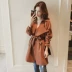 Áo gió nữ dài phần phiên bản Hàn Quốc mùa thu 2018 mới khí chất thời trang lửng mỏng học sinh giản dị áo khoác cỡ lớn