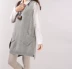 Thu đông 2017 phiên bản Hàn Quốc mới của áo len lỏng vest vest rộng size áo len nữ dài áo cardigan nữ Cardigan