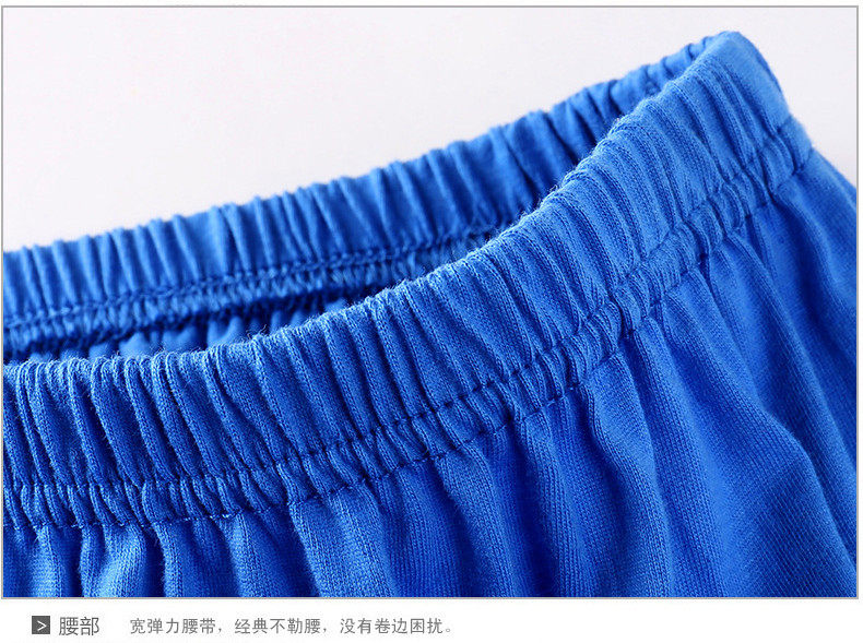 Middle-aged and elderly cotton men's high waist briefs loose old man cotton briefs dad grandpa old pants