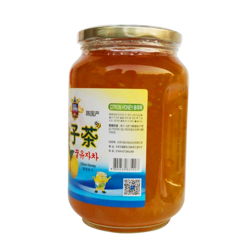 1 бутылка провинция Бесплатная доставка корейская медовая грейпфрут чай Семейство грейпфрут чай медовый мед меда 1000g