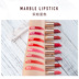 Ins Super Fire Marble Lipstick Matte Bean Rose Rose Tomato Dì Son dưỡng ẩm Không thấm nước bbia 25 Son môi