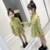 Váy bé gái mùa thu 2018 Mới cho trẻ em Mặc Nữ Lớn Trẻ Hàn Quốc Áo dài tay Váy Váy cho trẻ em Váy