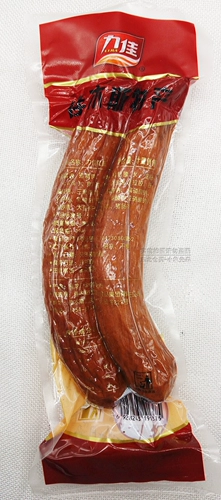 Северо -восточный аромат харбин серии Jiamusli серия из красной кишки -Инфинальная колбаса для завтрака мясо кишечника и чеснока 290 грамм