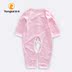 Tongtai bé jumpsuit dài tay modal mùa hè mỏng phần quần áo sơ sinh cho bé quần áo thoáng khí phù hợp với điều hòa - Áo liền quần đồ bơi cho bé Áo liền quần