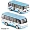 Caipo 1:40 xe buýt xe buýt trường học xe buýt xe buýt van hợp kim mô hình âm thanh và giọng nói nhẹ hợp kim mô hình xe đồ chơi - Chế độ tĩnh mô hình xe tải