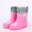 Pig Peggy Children Rain Boots Girls Princess Baby Baby Cute Kids Student Skid Plus Velvet Child Rain Boots Bốn Mùa ủng nữ thời trang