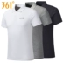 361 độ của nam giới thể thao ngắn tay T-Shirt mùa hè mới 361 thoải mái ve áo ngắn tay áo polo 551724860A Áo phông thể thao
