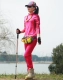 Женщина 7586 Liang Mei Red Clate+модернизированное издание Rose Red брюки