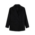 Nhỏ phù hợp với áo khoác nữ 2018 mùa thu mới retro chic hoang dã tính khí mỏng dải dọc phù hợp với bình thường thủy triều bộ vest nữ quần ngắn Business Suit