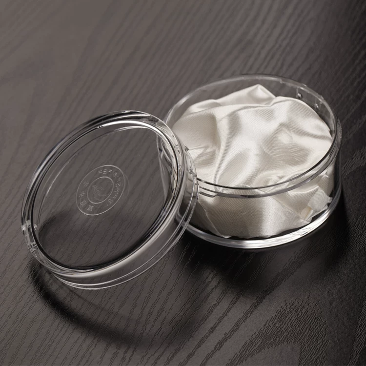 High -end Ack Cordyceps Box Bird's Nest Human Deer Avoles Packing Box Black Wolfberry Dendrobium General Round Gift Box