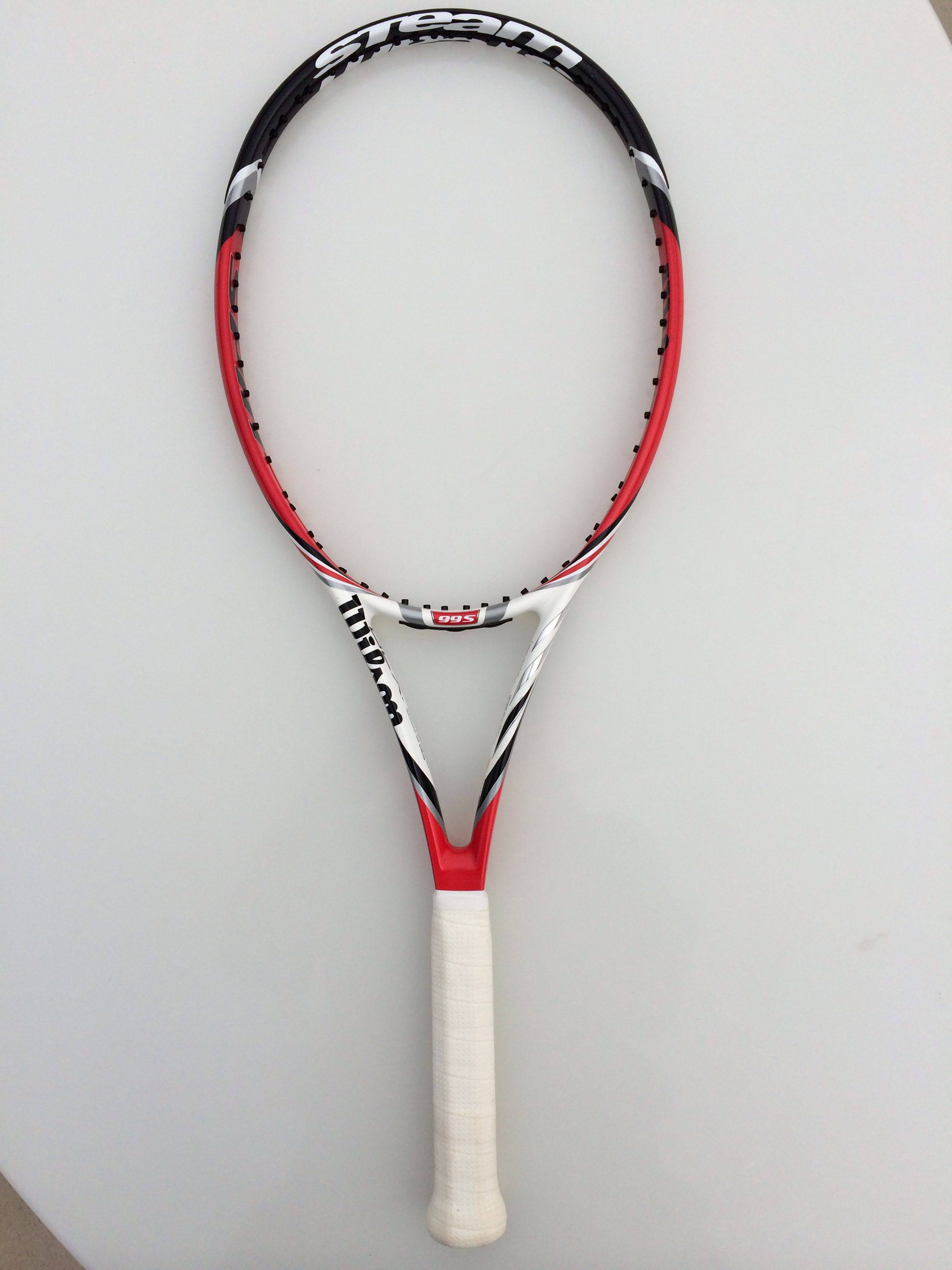 【上海老马】wilson steam99s网球拍 九五新 2号柄 无线 650出 【多图