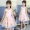 Váy bé gái sườn xám đầm mùa hè Hanfu kiểu Trung Quốc bé gái váy công chúa nước ngoài 2019 đầm mới cho trẻ em - Váy