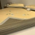 Mùa hè cao cấp băng lụa ghế ba mảnh 1,8m giường hoạt hình Tensi mat 1,5 × 2,0 m có thể gập lại màu đỏ - Thảm mùa hè