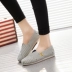 Phiên Bản Hàn Quốc Thoáng Khí Trượt Trên Giày Lười Đế Bằng Mùa Hè Mới Tất Cả Các Trận Đấu Giày Cổ Thấp Bắc Kinh Giày Vải Nữ adidas stan smith nữ Giày cắt thấp